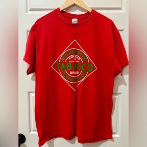 Tabasco T-shirt Men’s Large NWT